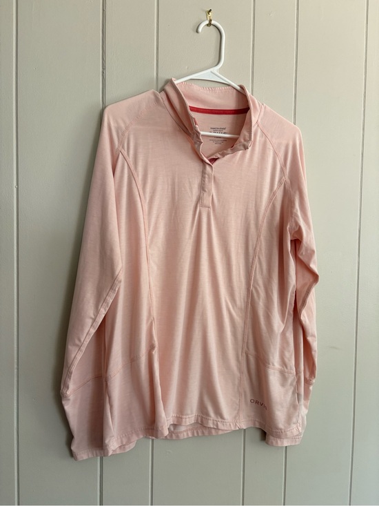 Orvis Tops - Orvis Pink Long-Sleeve Performance Shirt